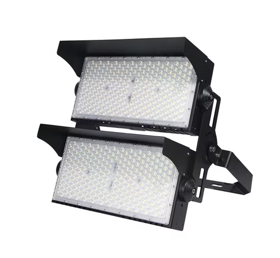 1000W Outdoor Waterproof LED Stadium Flood Light 30 Degrees 60 Degrees 120 Degrees Beam Angle for Parking Lot Tunnel Billboard Industrial Lighting