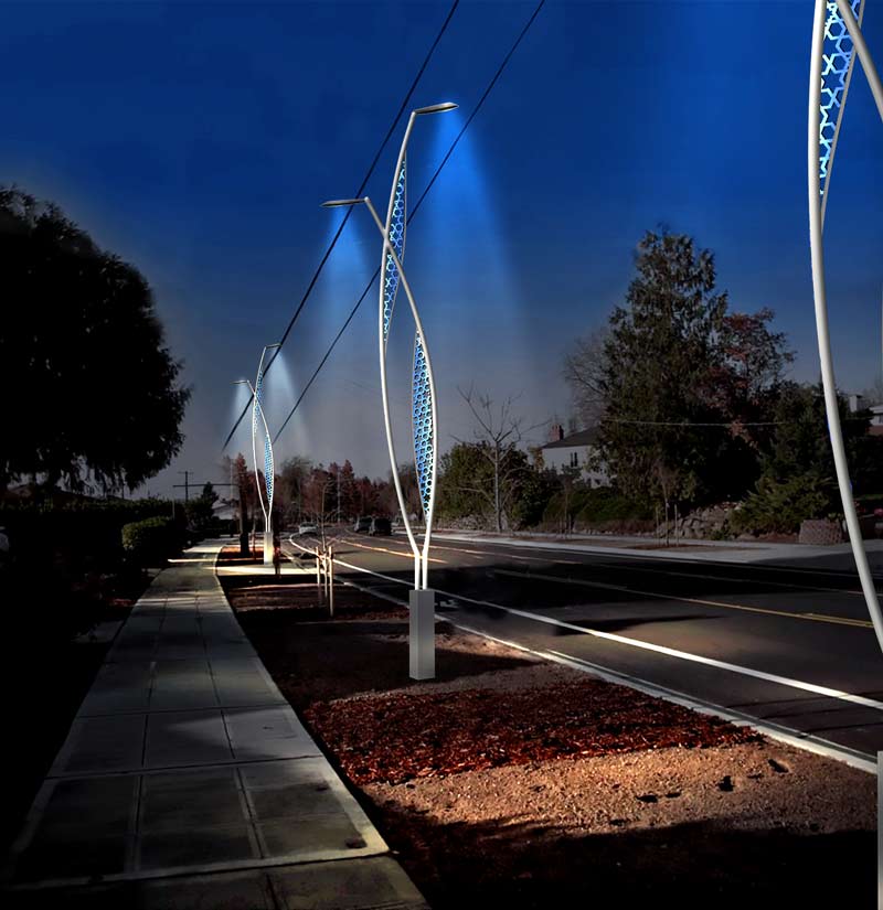 Lighting pole 1